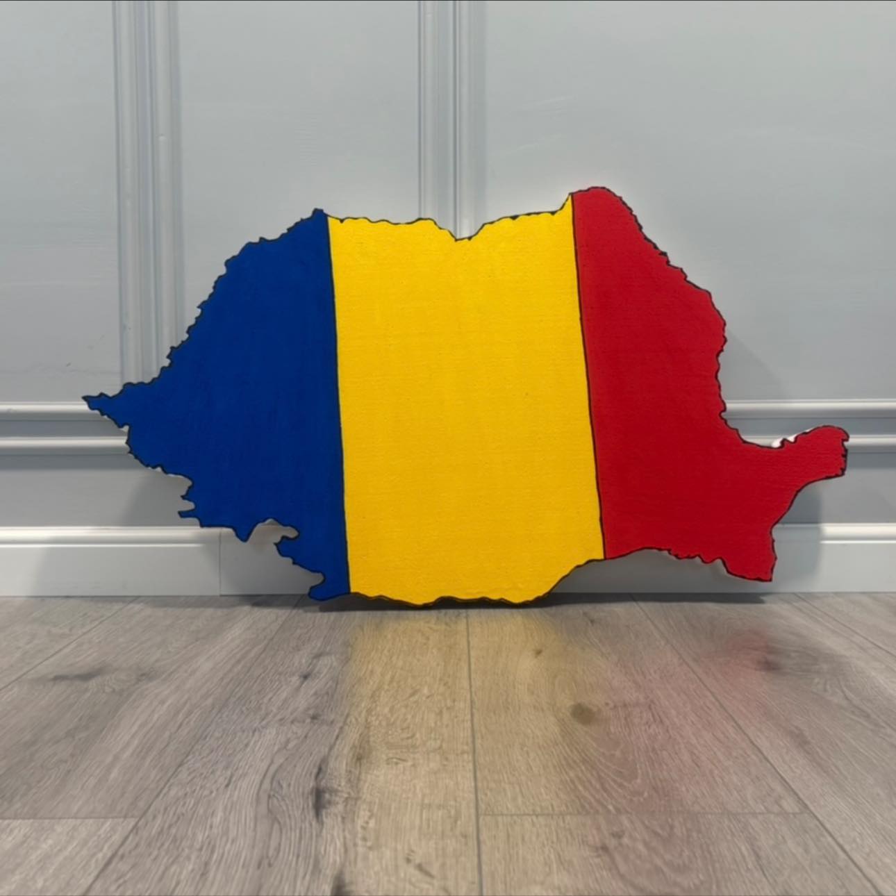 Harta Romaniei 1 metru