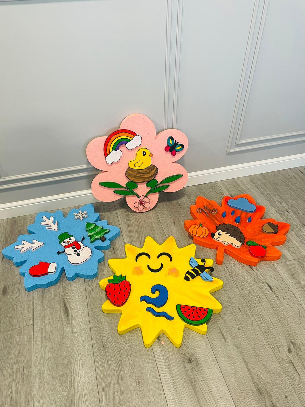 Set Anotimpuri 3D
