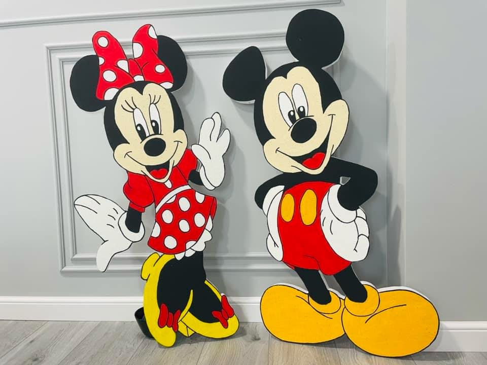 Mickey si Minnie Mouse Polistiren